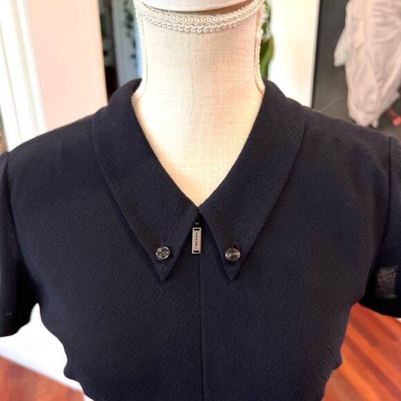 CHANEL Navy Back Cutout Dress - Picture 5 of 13